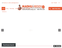 Tablet Screenshot of madhureddy.com